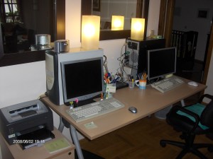 Current physical desktop